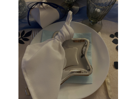 Konfirmation i Blå, Hvid & Sølv