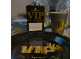 Konfirmation i Sort, Guld og V.I.P