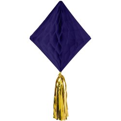 Eid Mubarak Honeycomb 3 stk. /Guld Mix