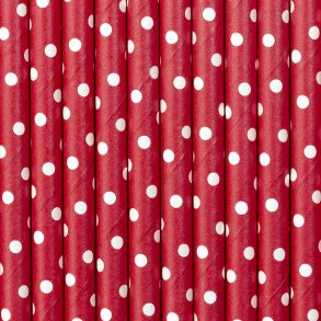 Rd Prikket Sugerr 10 Stk. 