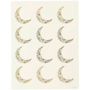 Eid Mubarak Navne Stickers Guld Mne / 12 stk. 