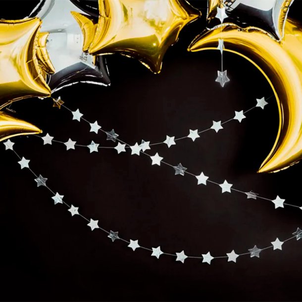 Halvmne Folieballon 60 cm/ Guld