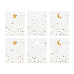 Little Star - Snack Poser/ 6 stk.