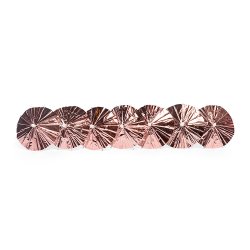 Paraplypinde Metallic Rosegold  / 10 stk.